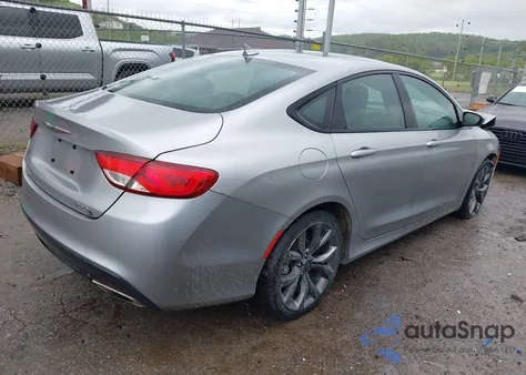 2015 Chrysler 200 S из США, поврежденный, VIN 1C3CCCDG5FN553370
